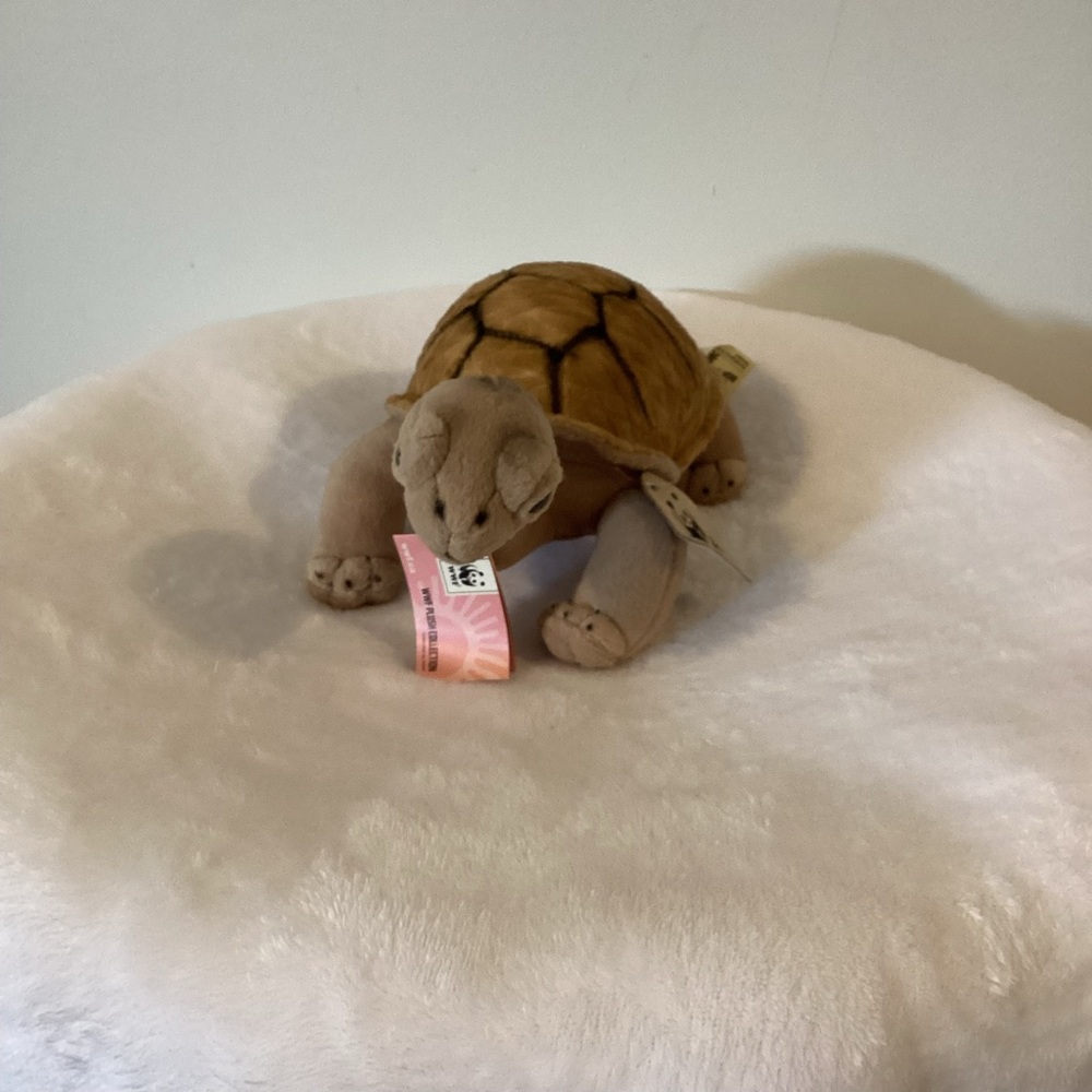 Tan Turtle Toy plush - Picture 2 of 5